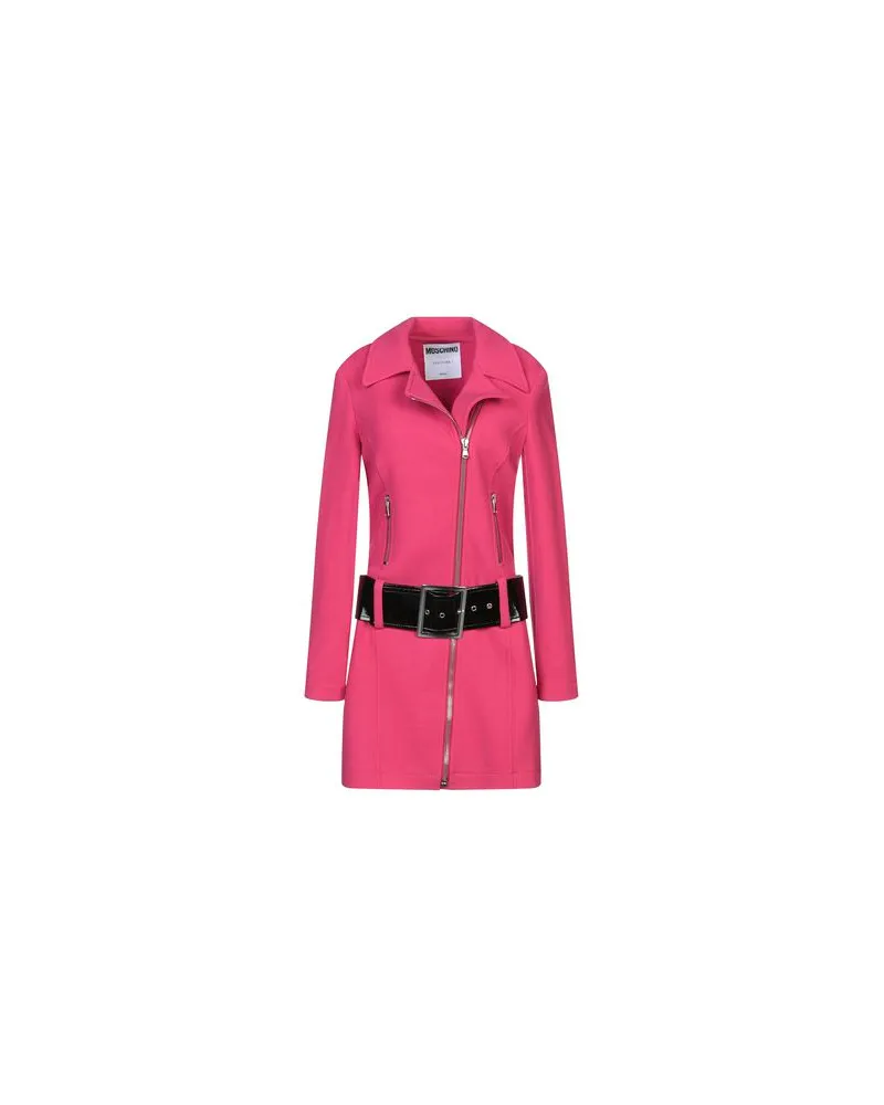 Moschino JACKEN & MÄNTEL - Mäntelauf YOOX.COM Fuchsia