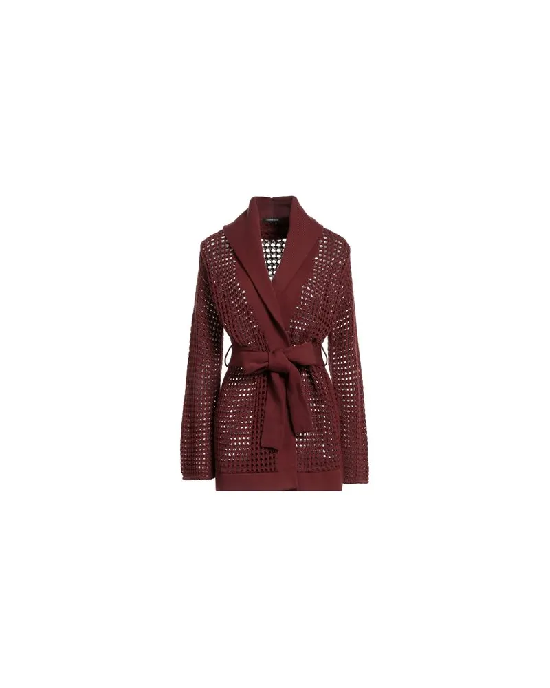 Canessa STRICKWAREN - Strickjackenauf YOOX.COM Schokobraun