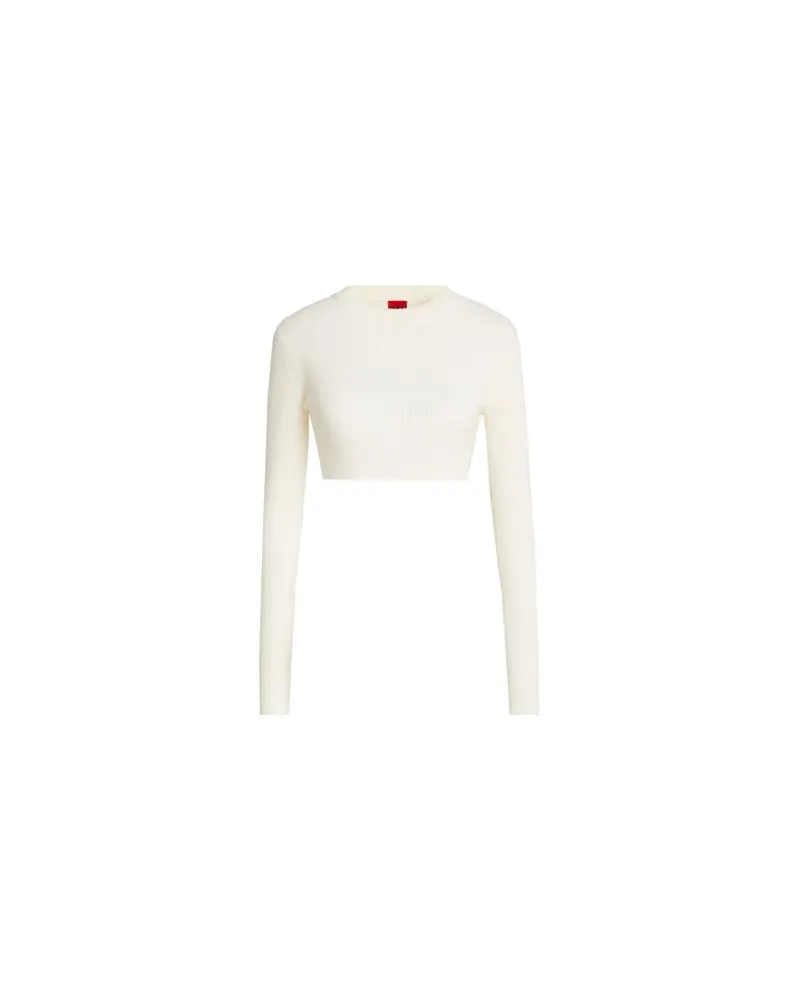 HUGO BOSS STRICKWAREN - Pulloverauf YOOX.COM Elfenbein