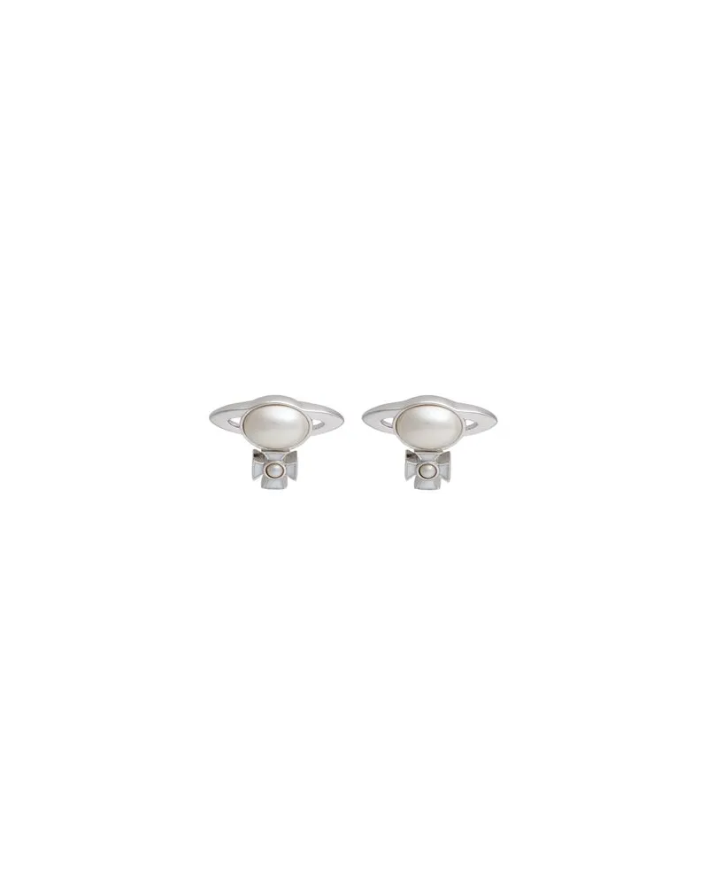 Vivienne Westwood GABY EARRINGS  - SCHMUCK und UHREN - Ohrringeauf YOOX.COM Silber