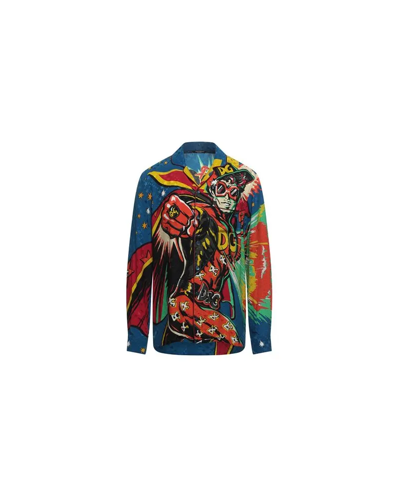 Dolce & Gabbana TOPS - Hemdenauf YOOX.COM Blau