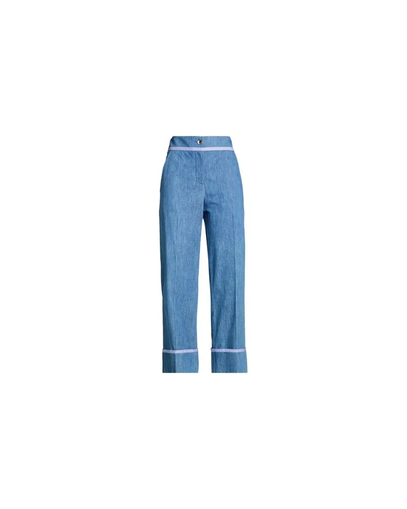Moschino HOSEN & RÖCKE - Jeanshosenauf YOOX.COM Blau