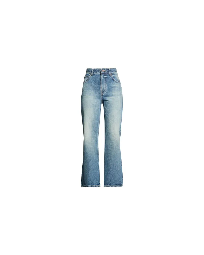 Celine HOSEN & RÖCKE - Jeanshosenauf YOOX.COM Blau
