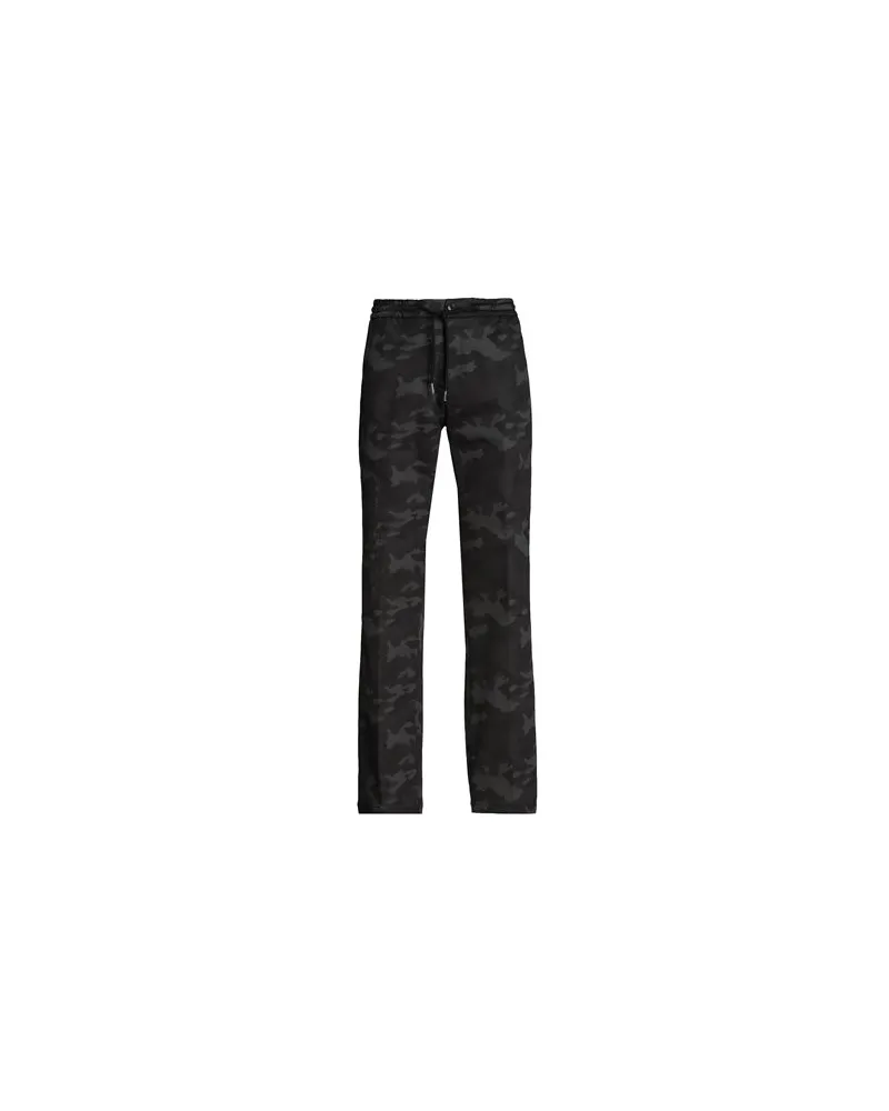 8 by Yoox PRINTED COTTON DRAWSTRING RELAXED PANTS  - HOSEN & RÖCKE - Hosenauf YOOX.COM Blei
