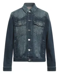 True Religion Jeansjacke/-mantel Blau