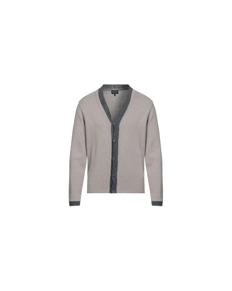 Giorgio Armani STRICKWAREN - Strickjackenauf YOOX.COM Hellbraun