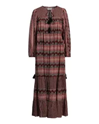 Antik Batik Maxi-Kleid Rot