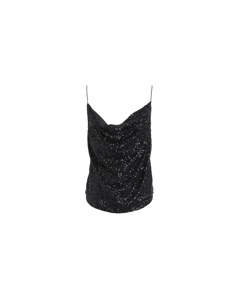 only TOPS - Topsauf YOOX.COM Schwarz
