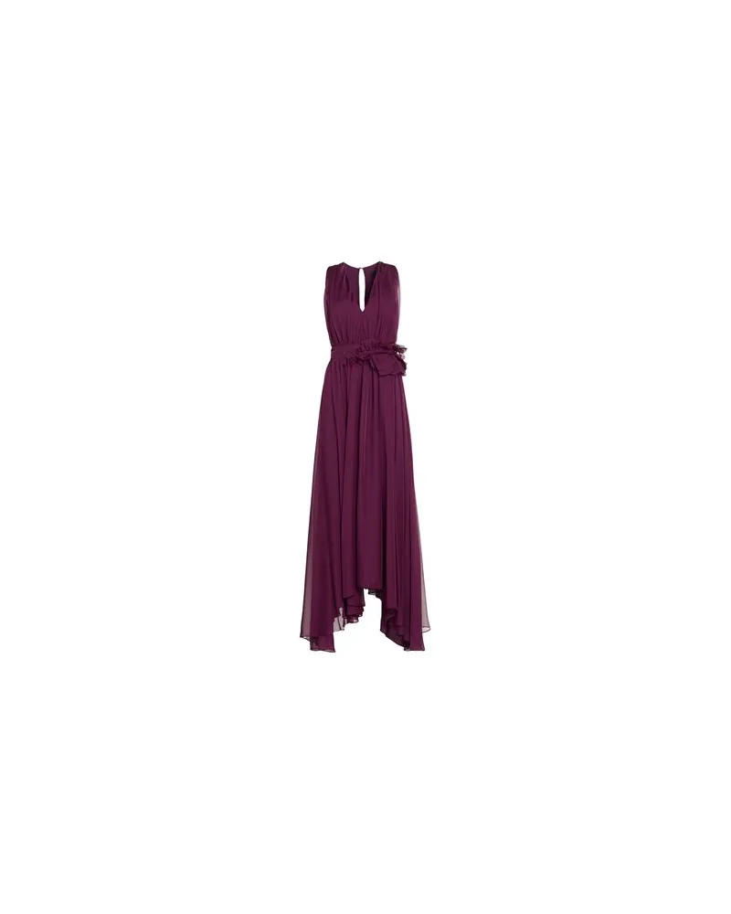 Liu Jo KLEIDER - Maxi-Kleiderauf YOOX.COM Pflaume