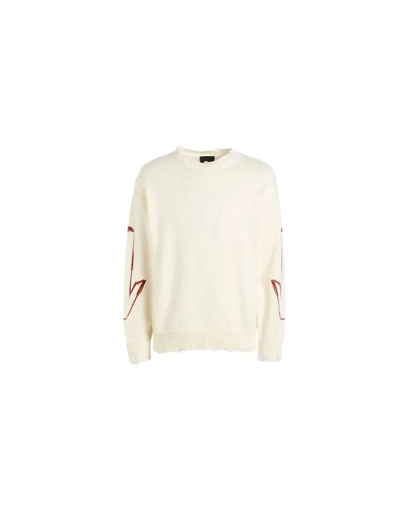 DISCLAIMER STRICKWAREN - Pulloverauf YOOX.COM Elfenbein