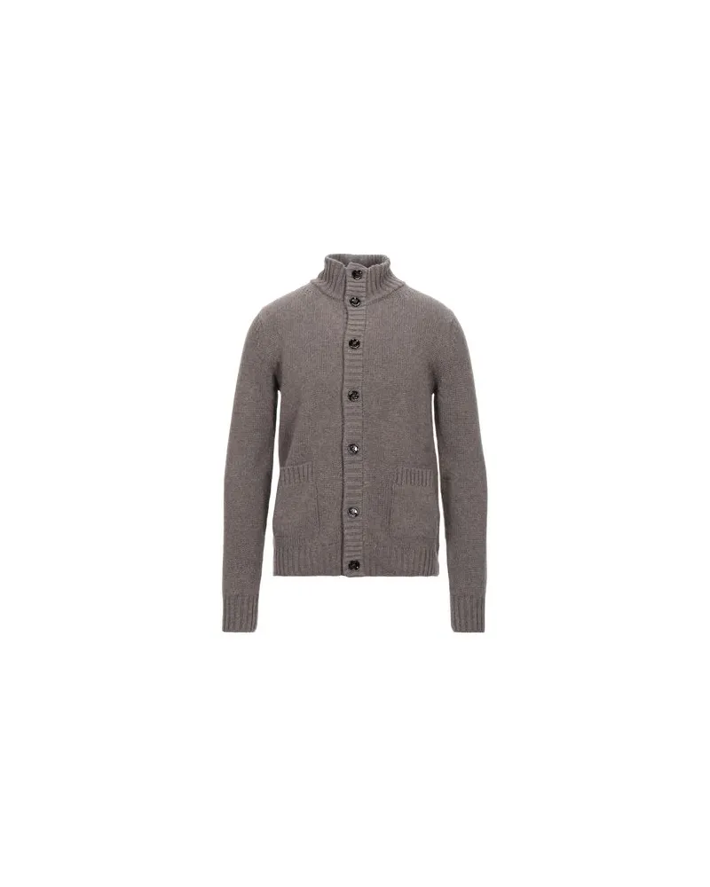 MOORER STRICKWAREN - Strickjackenauf YOOX.COM Khaki