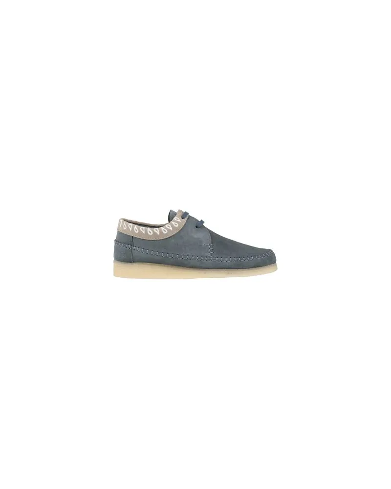 Clarks WEAVER  - SCHUHE - Schnürschuheauf YOOX.COM Taubenblau