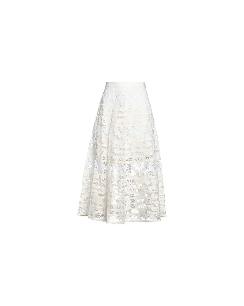 Tory Burch HOSEN & RÖCKE - Midi-Röckeauf YOOX.COM Weiß