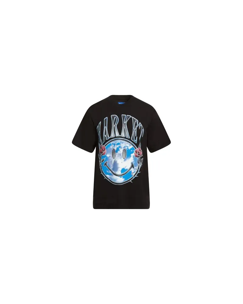 Market X SMILEY WORLD® - TOPS - T-shirtsauf YOOX.COM Schwarz