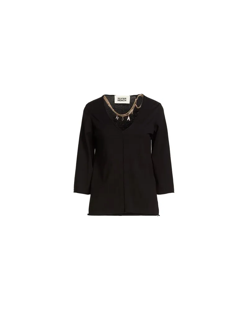 Silvian Heach STRICKWAREN - Pulloverauf YOOX.COM Schwarz