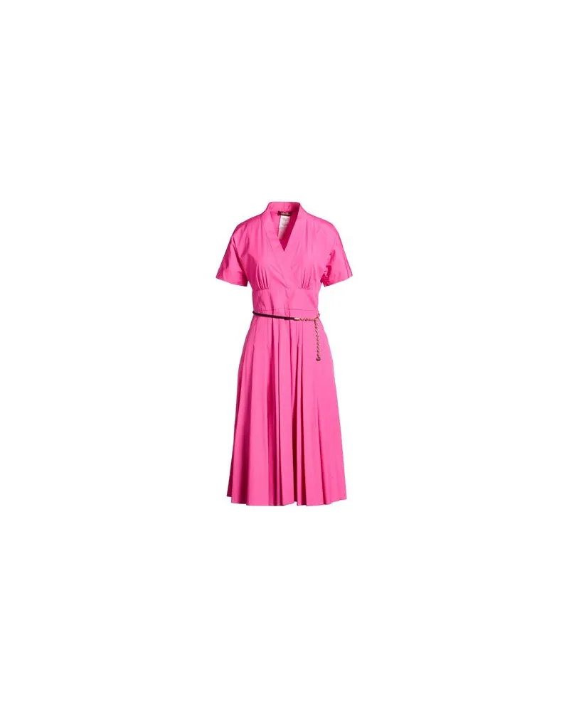 Max Mara KLEIDER - Midi-Kleiderauf YOOX.COM Fuchsia
