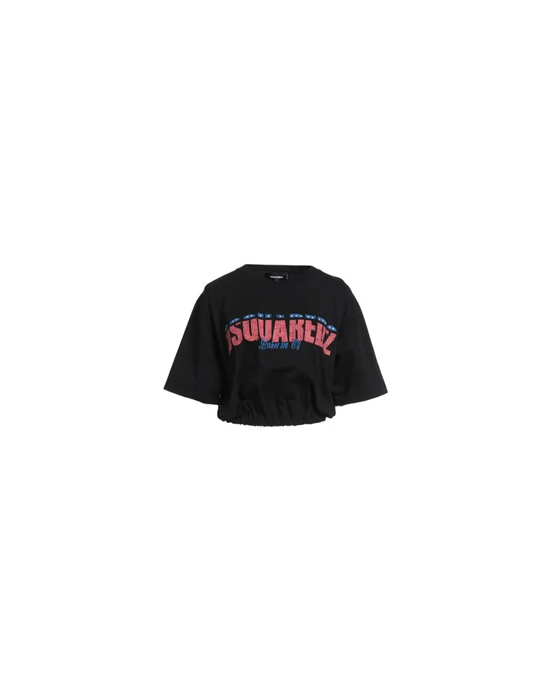 Dsquared2 TOPS - T-shirtsauf YOOX.COM Schwarz
