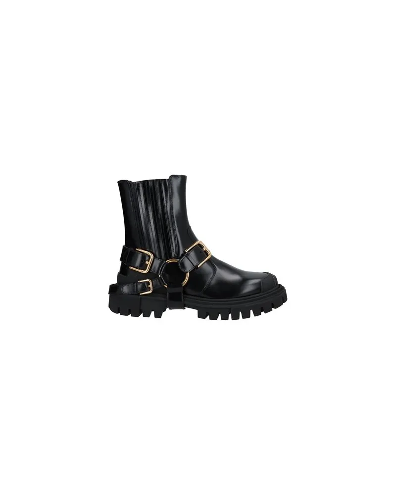 Dolce & Gabbana SCHUHE - Stiefelettenauf YOOX.COM Schwarz