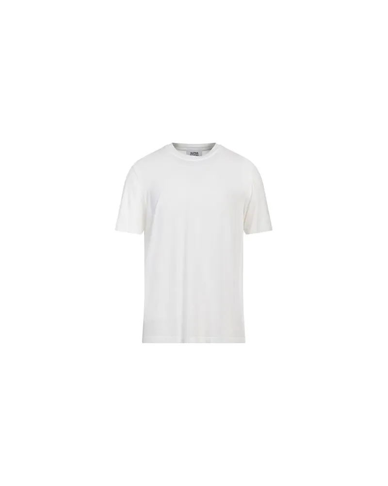 Alpha Studio TOPS - T-shirtsauf YOOX.COM Weiß