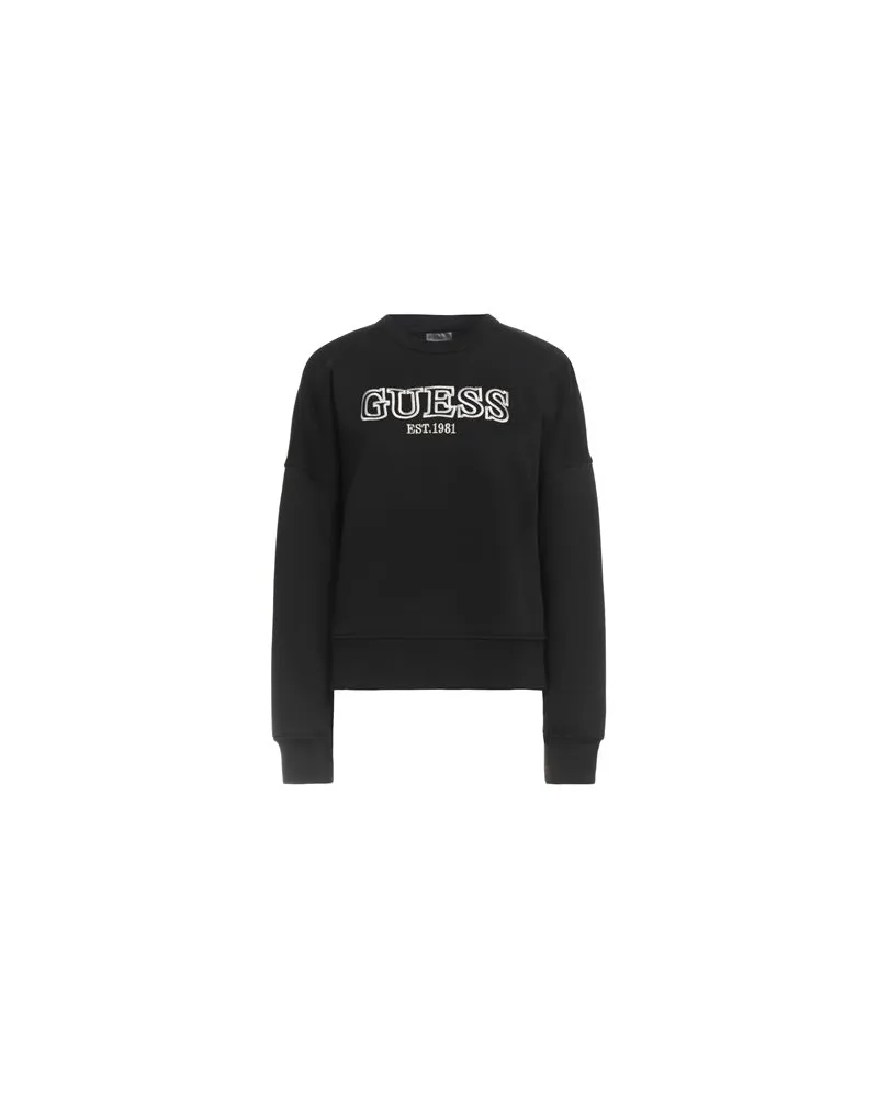 Guess TOPS - Sweatshirtsauf YOOX.COM Schwarz