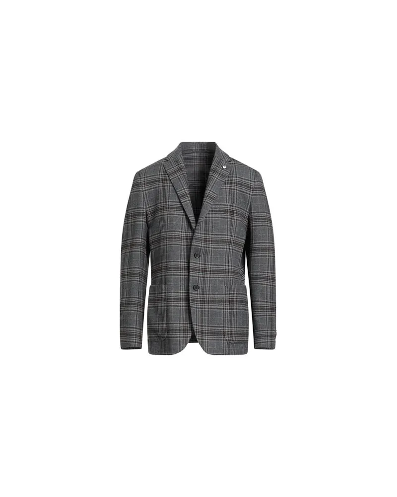 Luigi Bianchi Mantova ANZÜGE und CO-ORDS - Blazersauf YOOX.COM Grau