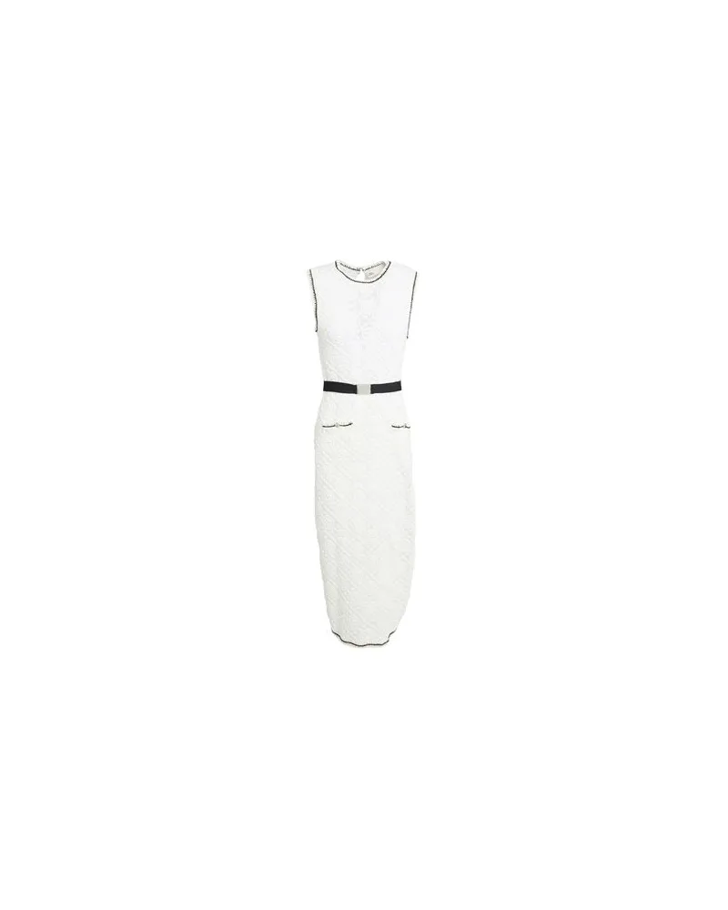 Tory Burch KLEIDER - Midi-Kleiderauf YOOX.COM Weiß
