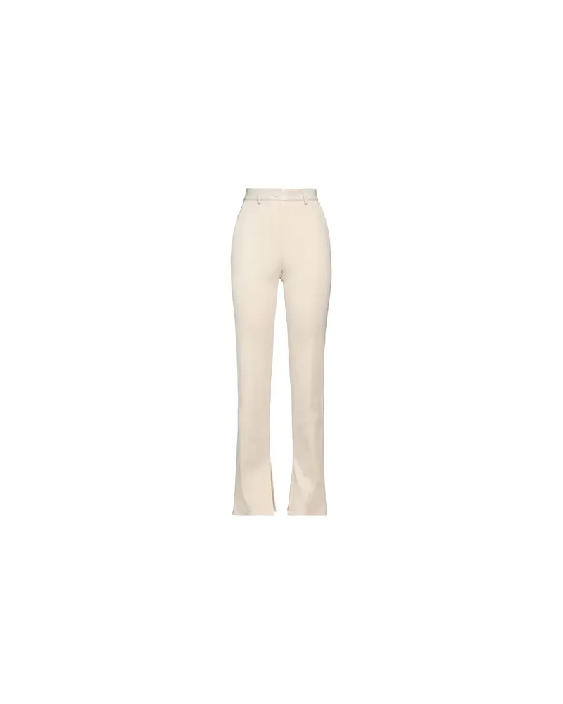 Nanushka HOSEN & RÖCKE - Hosenauf YOOX.COM Cremeweiß