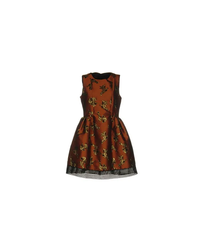 Pinko KLEIDER - Mini-Kleiderauf YOOX.COM Braun