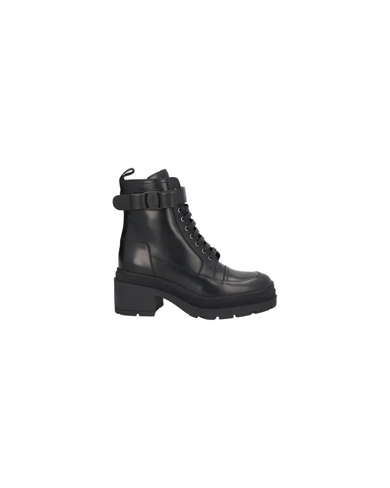 Ferragamo SCHUHE - Stiefelettenauf YOOX.COM Schwarz