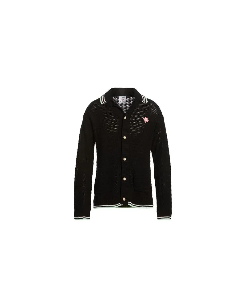 Casablanca Paris STRICKWAREN - Strickjackenauf YOOX.COM Schwarz