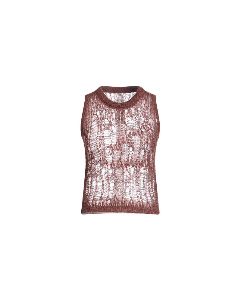 Rick Owens STRICKWAREN - Pulloverauf YOOX.COM Schokobraun