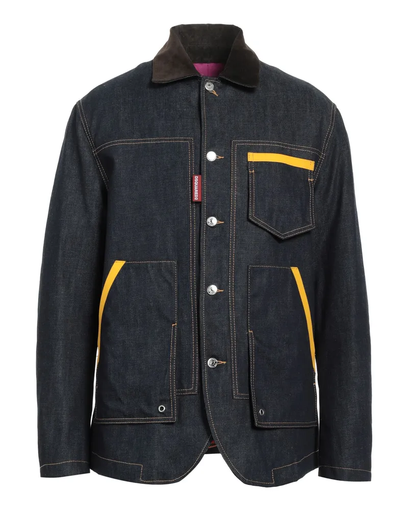 Dsquared2 Jeansjacke/-mantel Blau