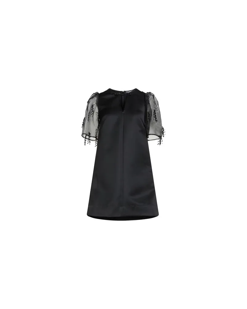 Ganni KLEIDER - Mini-Kleiderauf YOOX.COM Schwarz