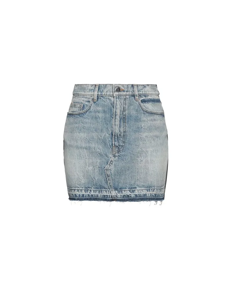 Amiri HOSEN & RÖCKE - Jeansröckeauf YOOX.COM Blau