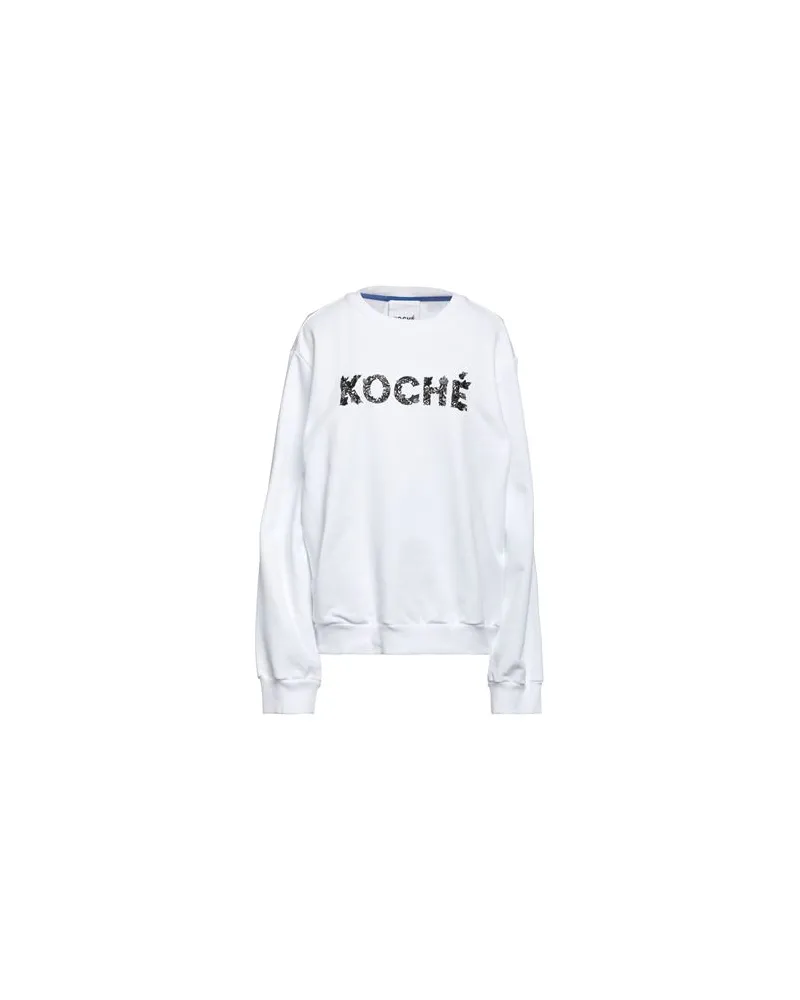 KOCHÉ TOPS - Sweatshirtsauf YOOX.COM Weiß
