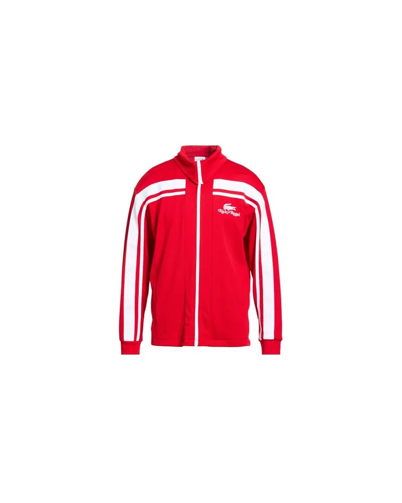 Lacoste X RICKY REGAL - TOPS - Sweatshirtsauf YOOX.COM Rot