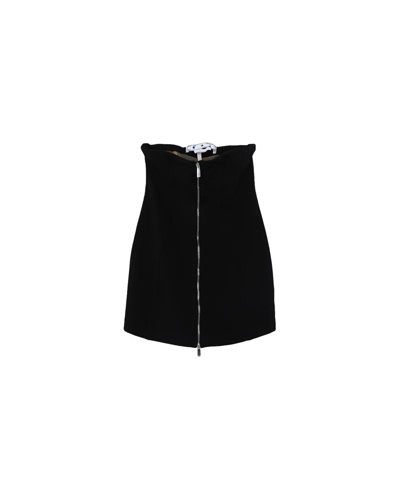 OFF-WHITE KLEIDER - Mini-Kleiderauf YOOX.COM Schwarz