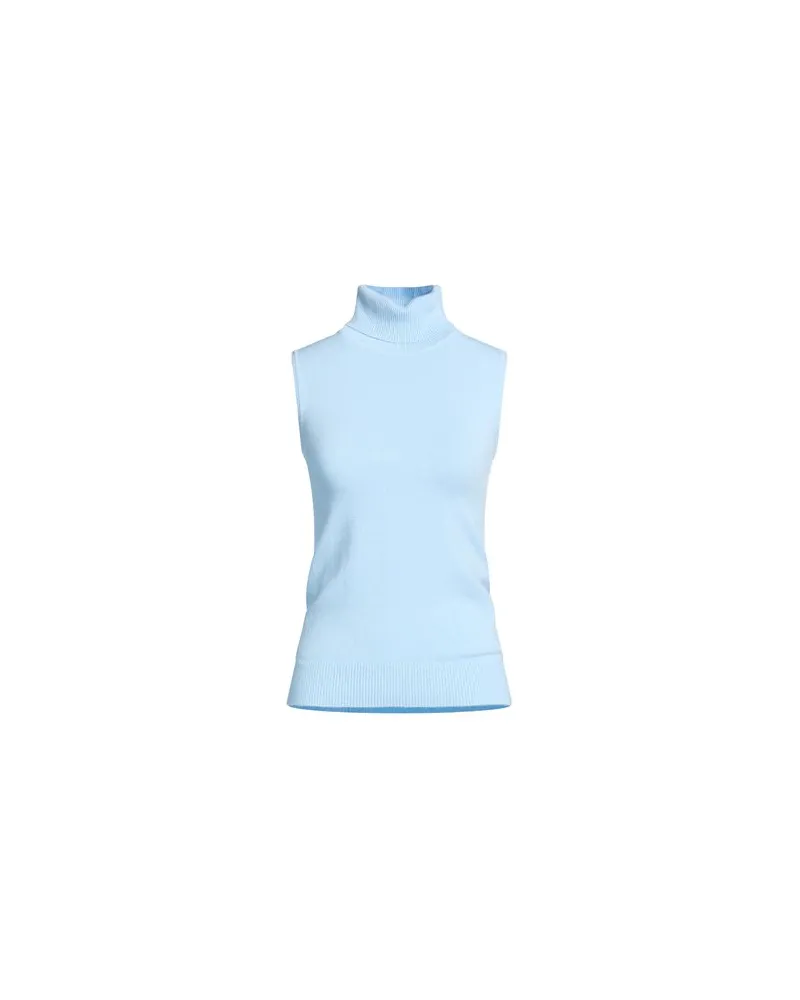 Alviero Martini STRICKWAREN - Rollkragenpulloverauf YOOX.COM Himmelblau