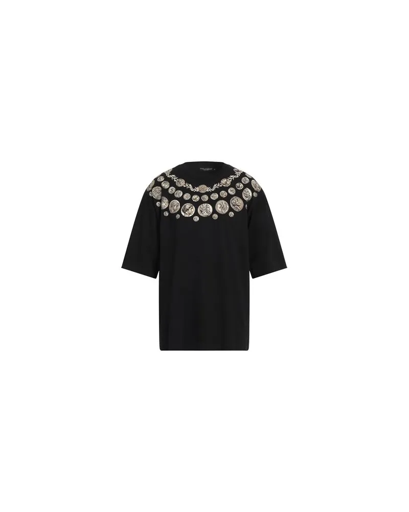Dolce & Gabbana TOPS - T-shirtsauf YOOX.COM Schwarz
