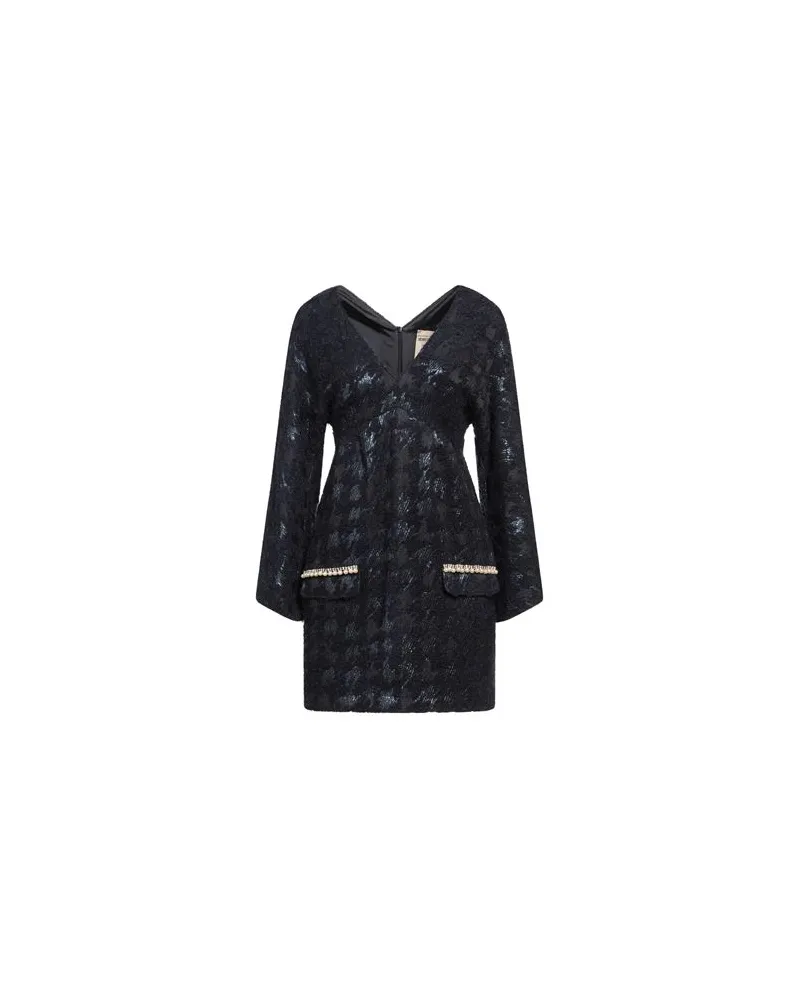 Semicouture KLEIDER - Mini-Kleiderauf YOOX.COM Nachtblau