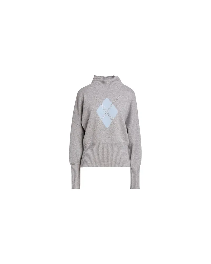 Max Mara STRICKWAREN - Rollkragenpulloverauf YOOX.COM Hellgrau
