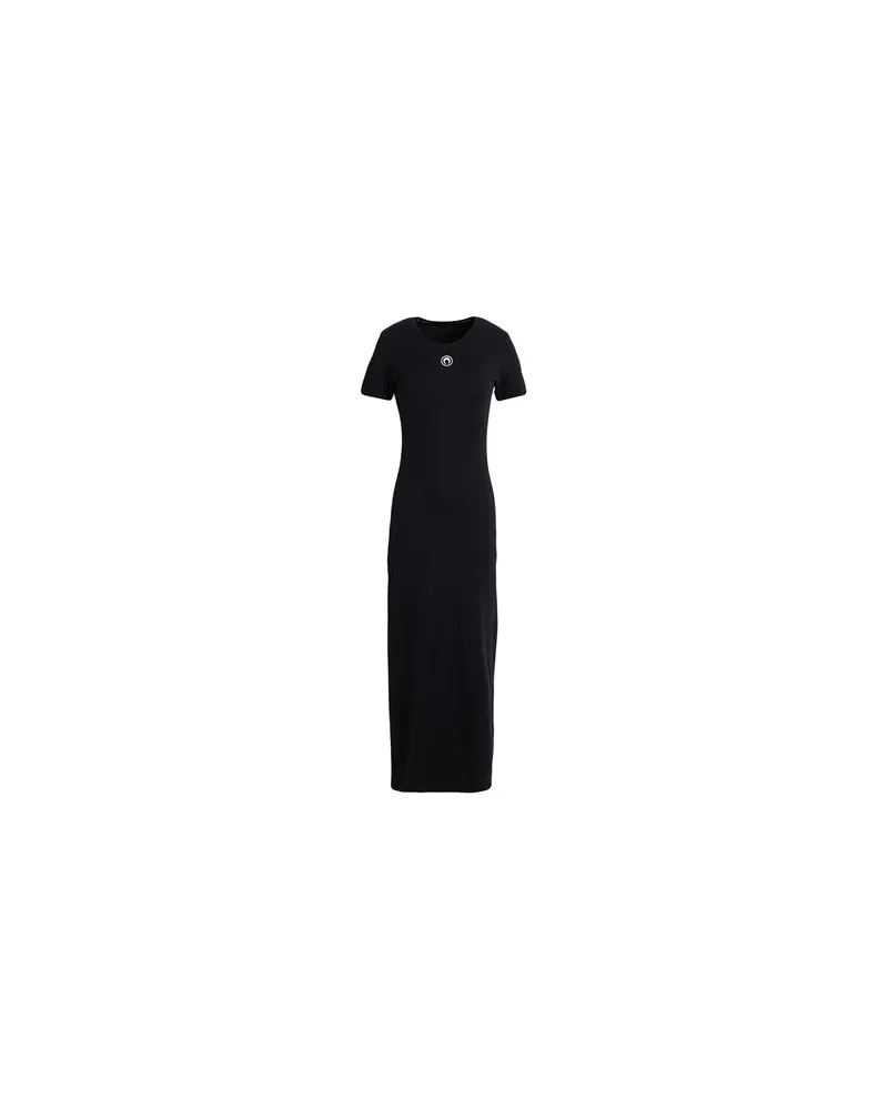 Marine Serre KLEIDER - Maxi-Kleiderauf YOOX.COM Schwarz