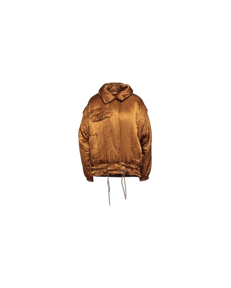 OOF WEAR JACKEN & MÄNTEL - Pufferjacken & Daunenjackenauf YOOX.COM Bronze