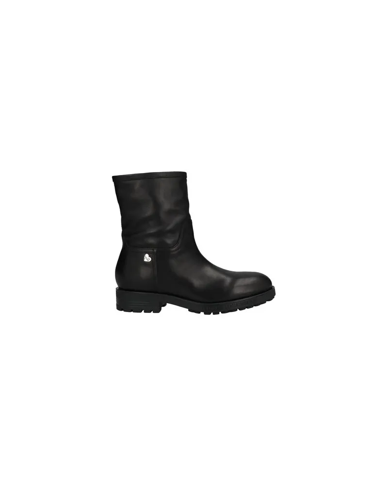 Moschino SCHUHE - Stiefelettenauf YOOX.COM Schwarz