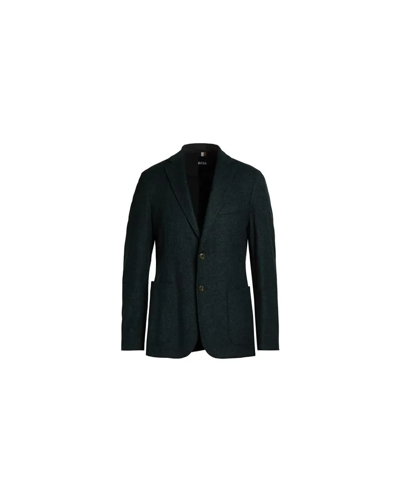 HUGO BOSS ANZÜGE und CO-ORDS - Blazersauf YOOX.COM Dunkelgrün