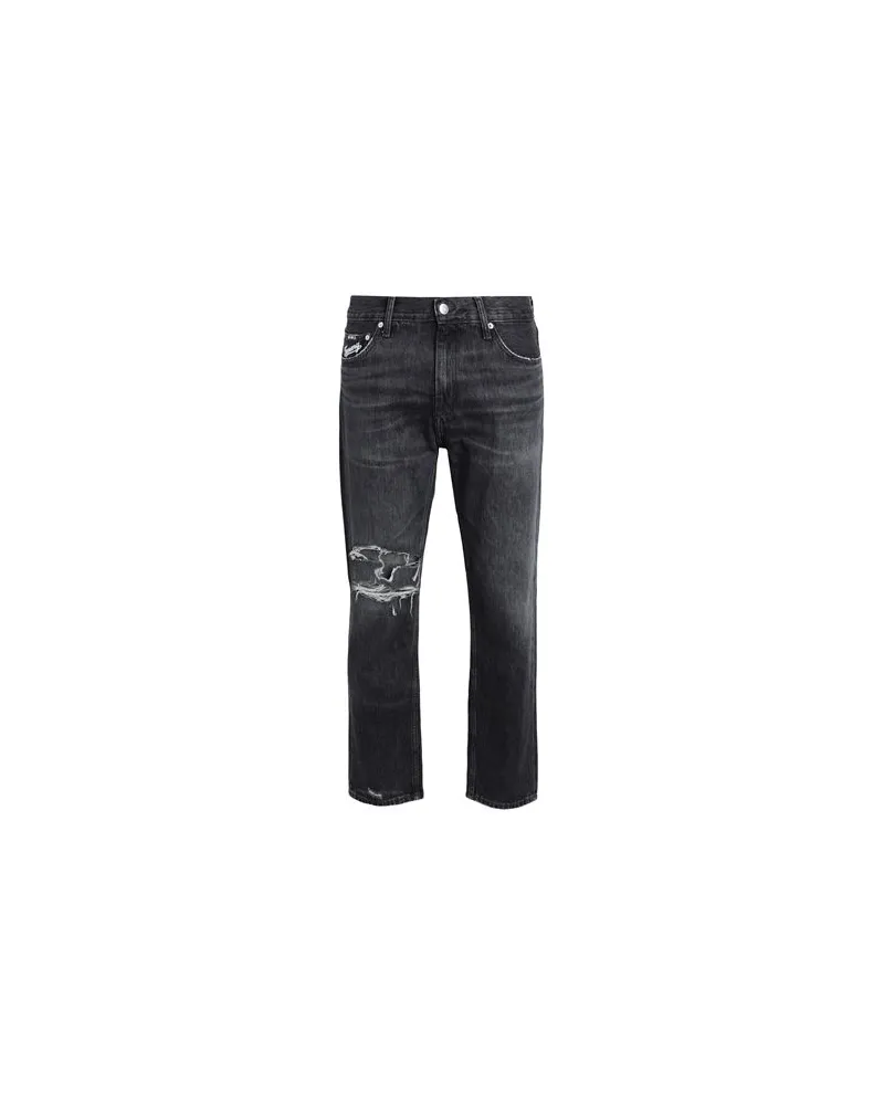 Tommy Hilfiger HOSEN & RÖCKE - Jeanshosenauf YOOX.COM Schwarz