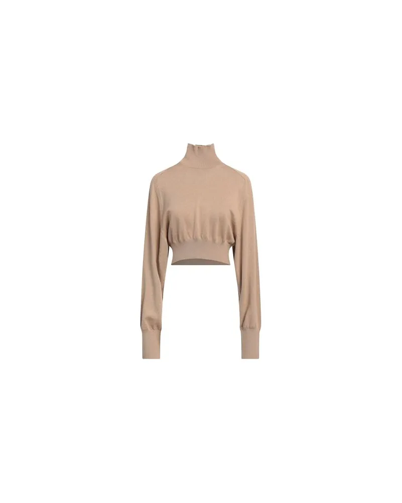 SPORTMAX STRICKWAREN - Rollkragenpulloverauf YOOX.COM Beige