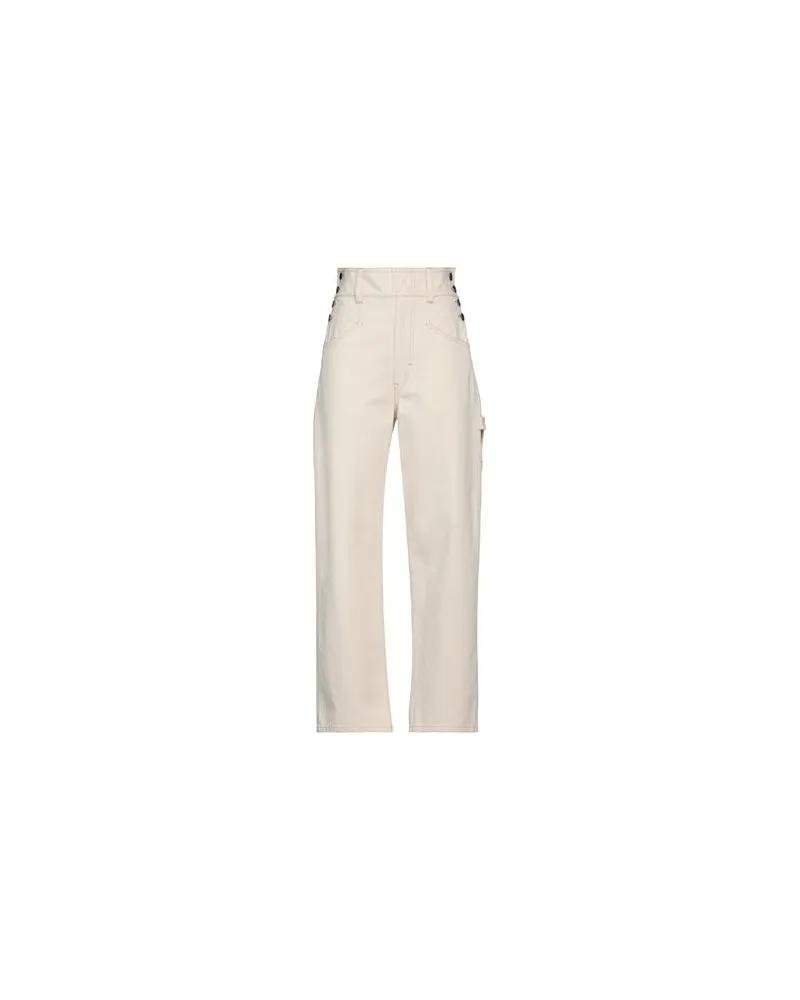 Isabel Marant HOSEN & RÖCKE - Hosenauf YOOX.COM Elfenbein