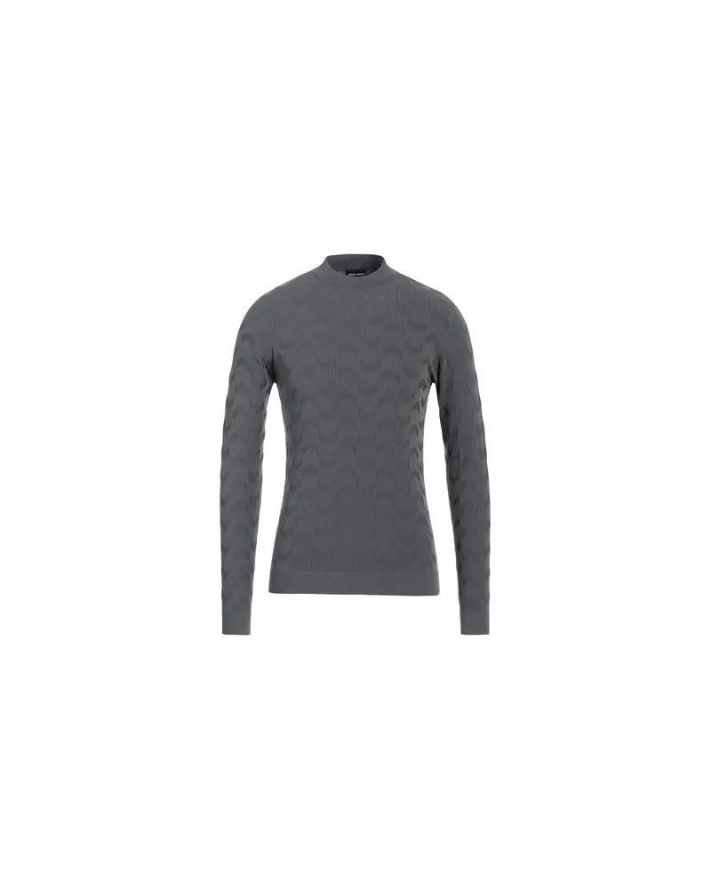 Giorgio Armani STRICKWAREN - Rollkragenpulloverauf YOOX.COM Grau
