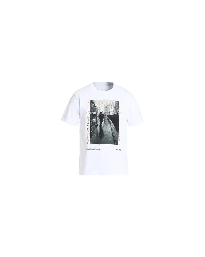 Sacai TOPS - T-shirtsauf YOOX.COM Weiß
